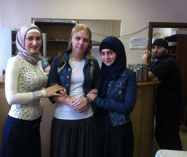 chechnya chechen women girls caucasus people chechens