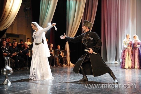 North Caucasus people Chechnya chechen dancers Vainakh