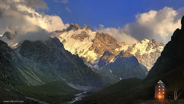 Bezengi tower balkars nothern Caucasus mountains
